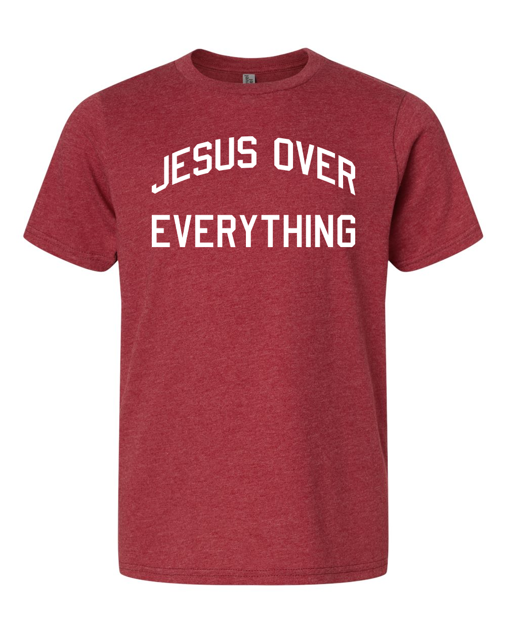 Jesus Over Everything (White Letters)