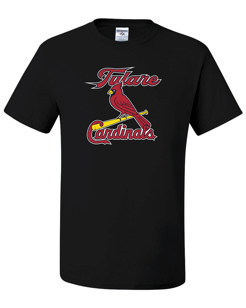 Tulare Cardinals (Black) Short Sleeve