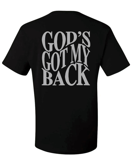 God's Got My Back (Silver Letters)