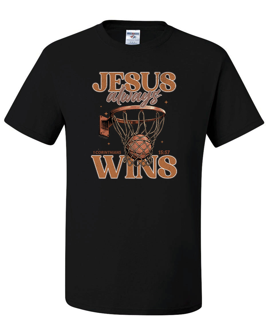 Jesus Always Wins (Black)