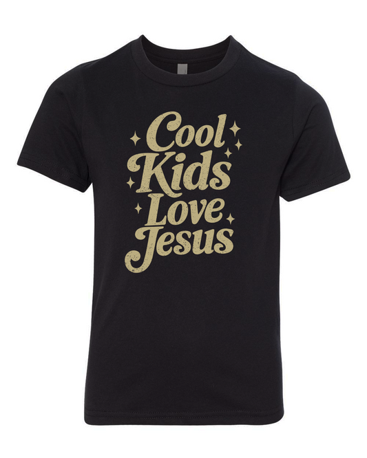 Cool Kids Love Jesus (Gold Letters)