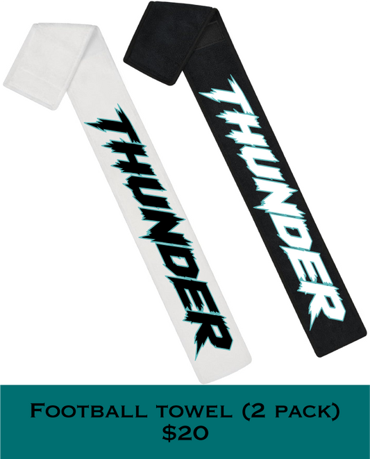 Thunder Football Towel